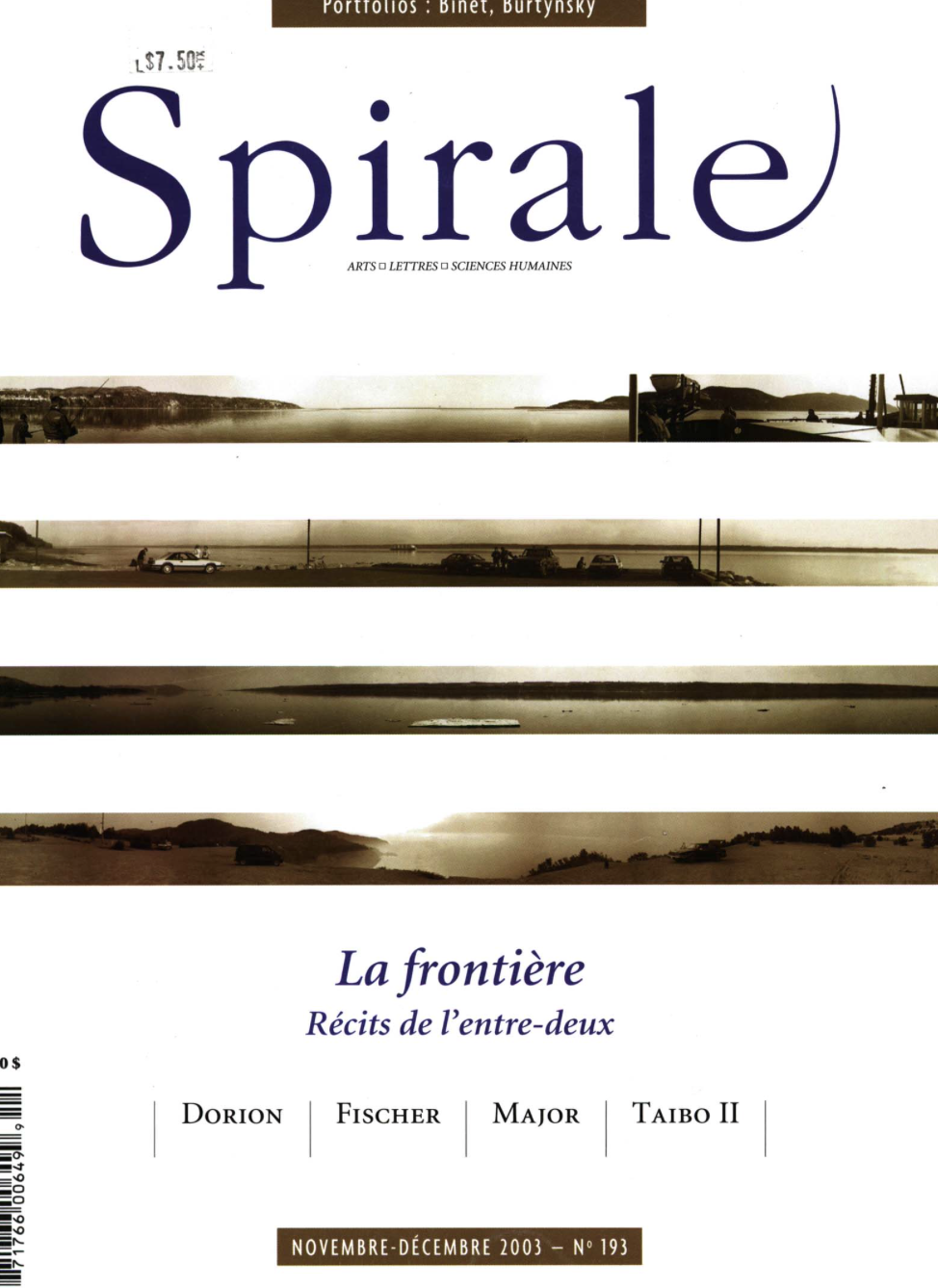 193 / La frontière : Récits de l’entre-deux