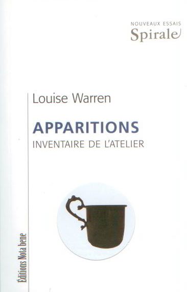 Apparitions. Inventaire de l’atelier