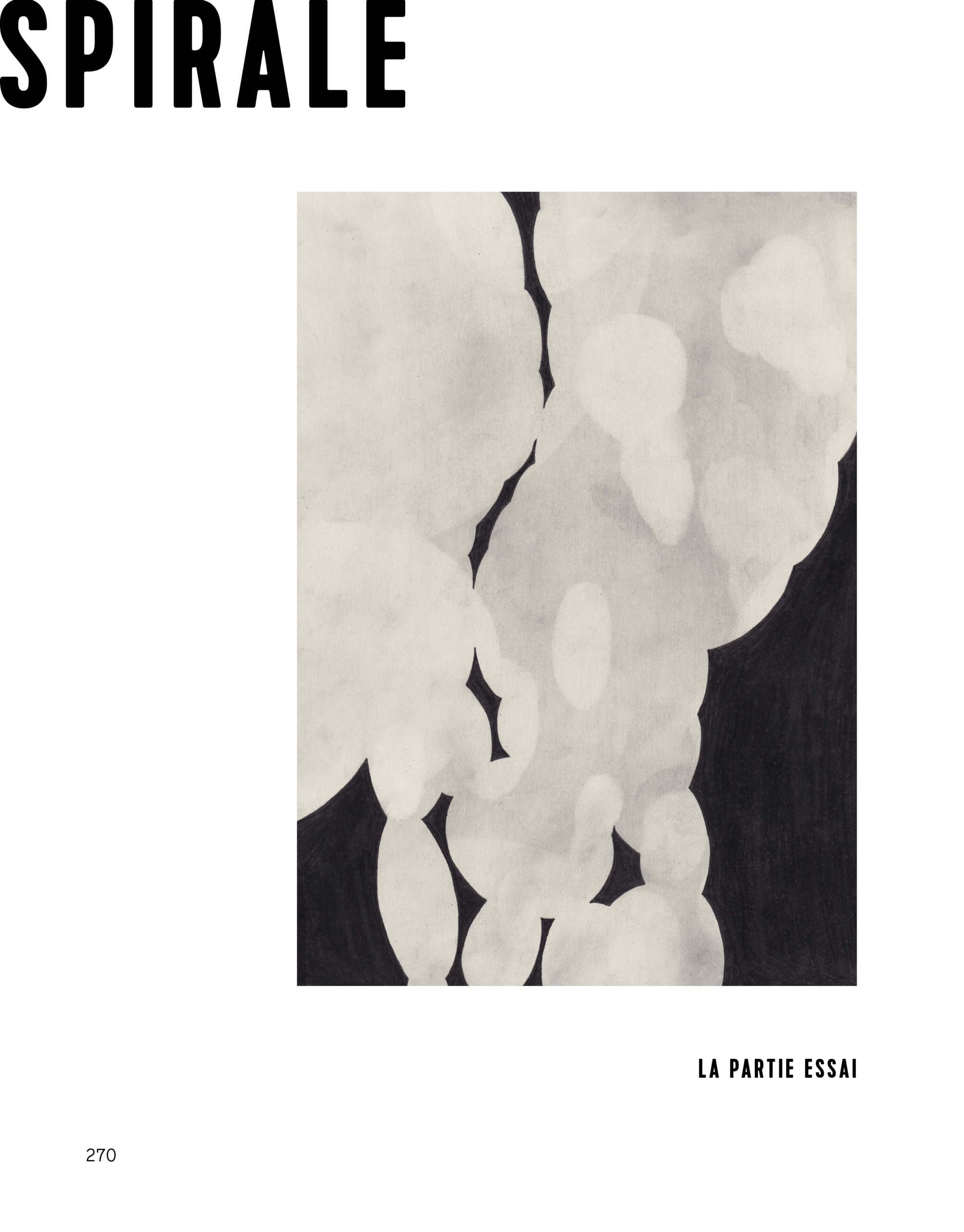 270 / La partie essai : théorie et création littéraire