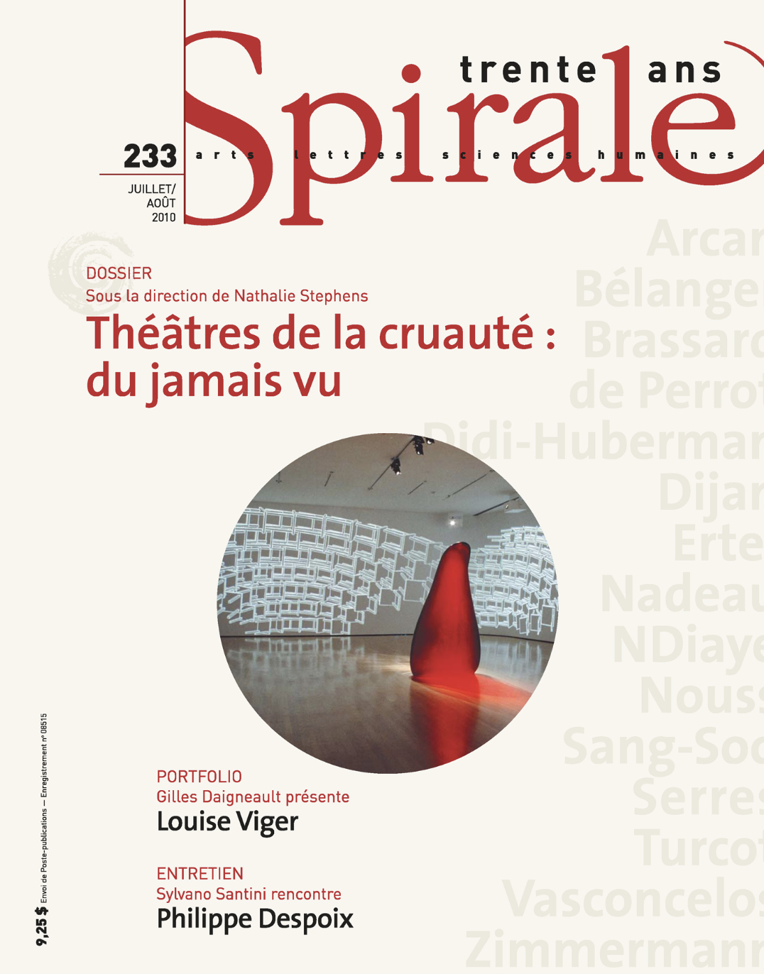 233 / Théâtres de la Cruauté : du jamais vu