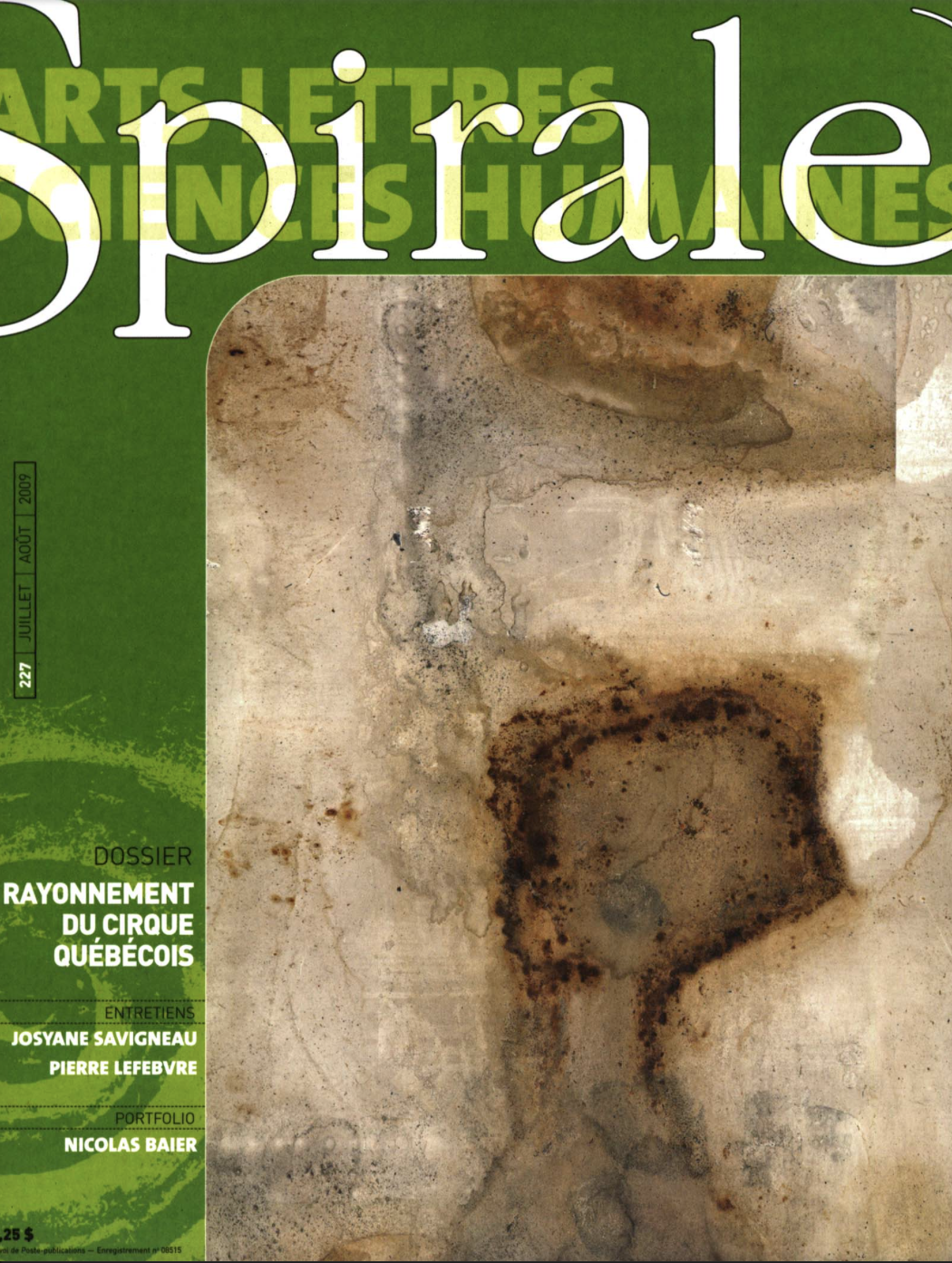 227 / Rayonnement du cirque québécois