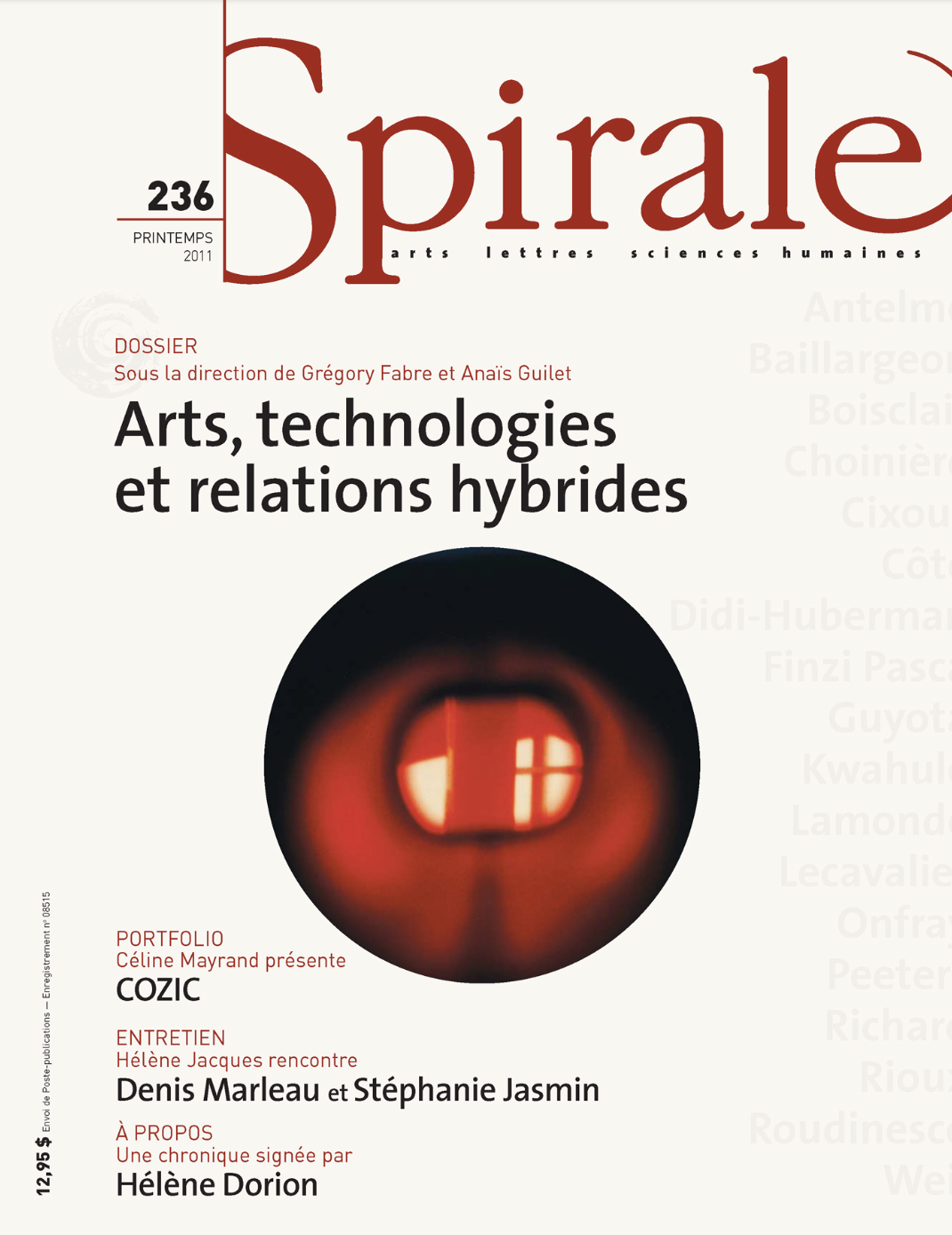 236 / Arts, technologies et relations hybrides