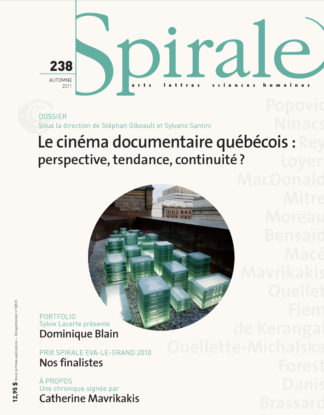 238 / Le cinéma documentaire québécois : perspective, tendance, continuité ?