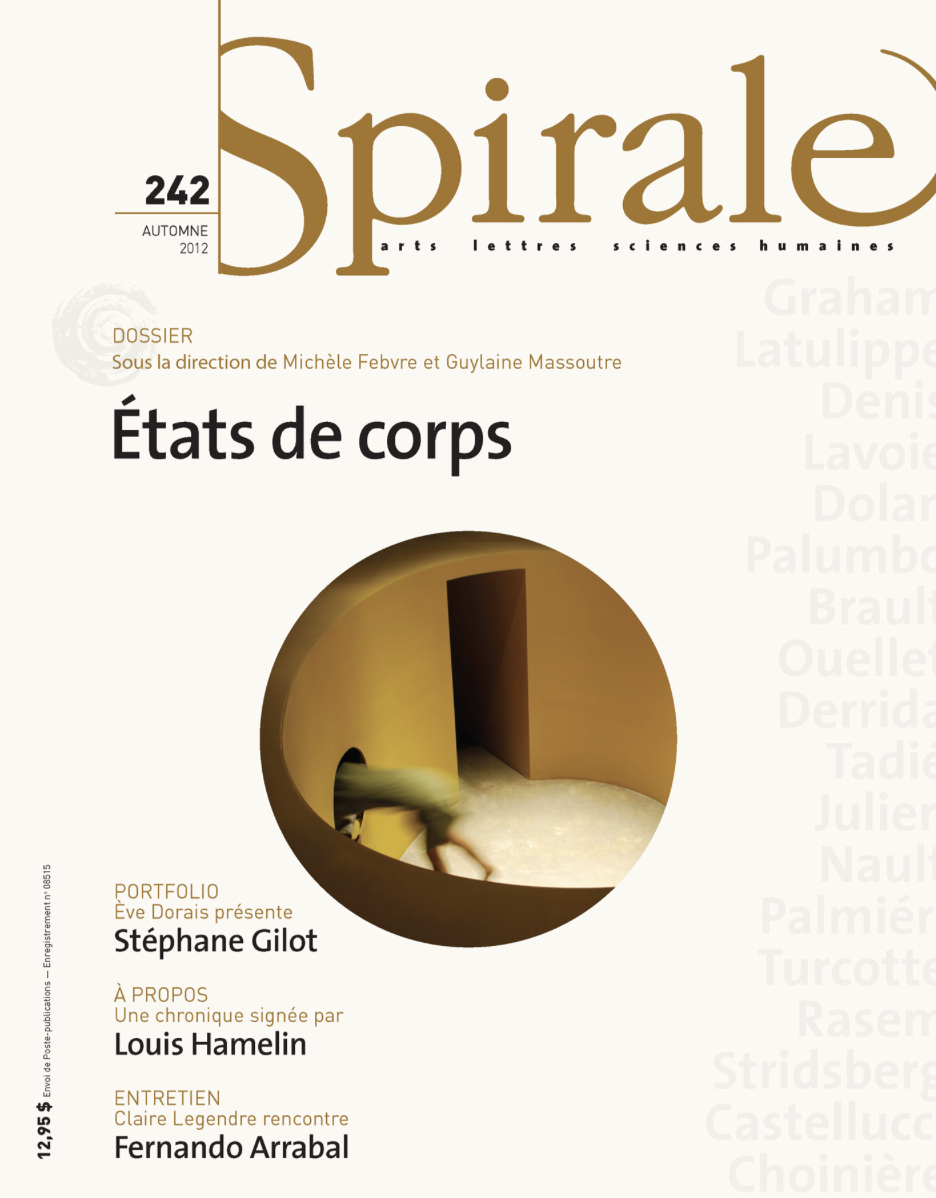 242 / États de corps