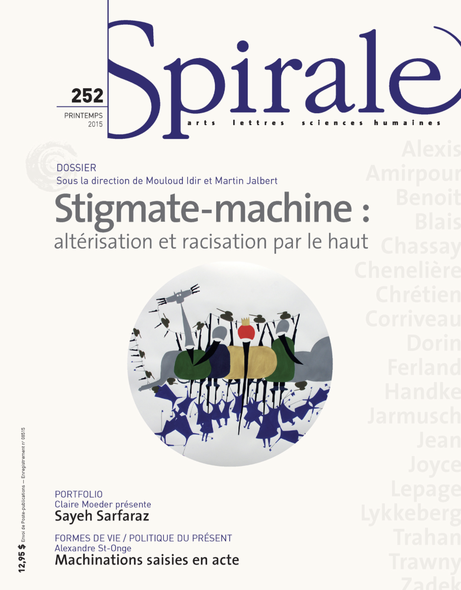 252 / Stigmate-machine : altérisation et racisation par le haut