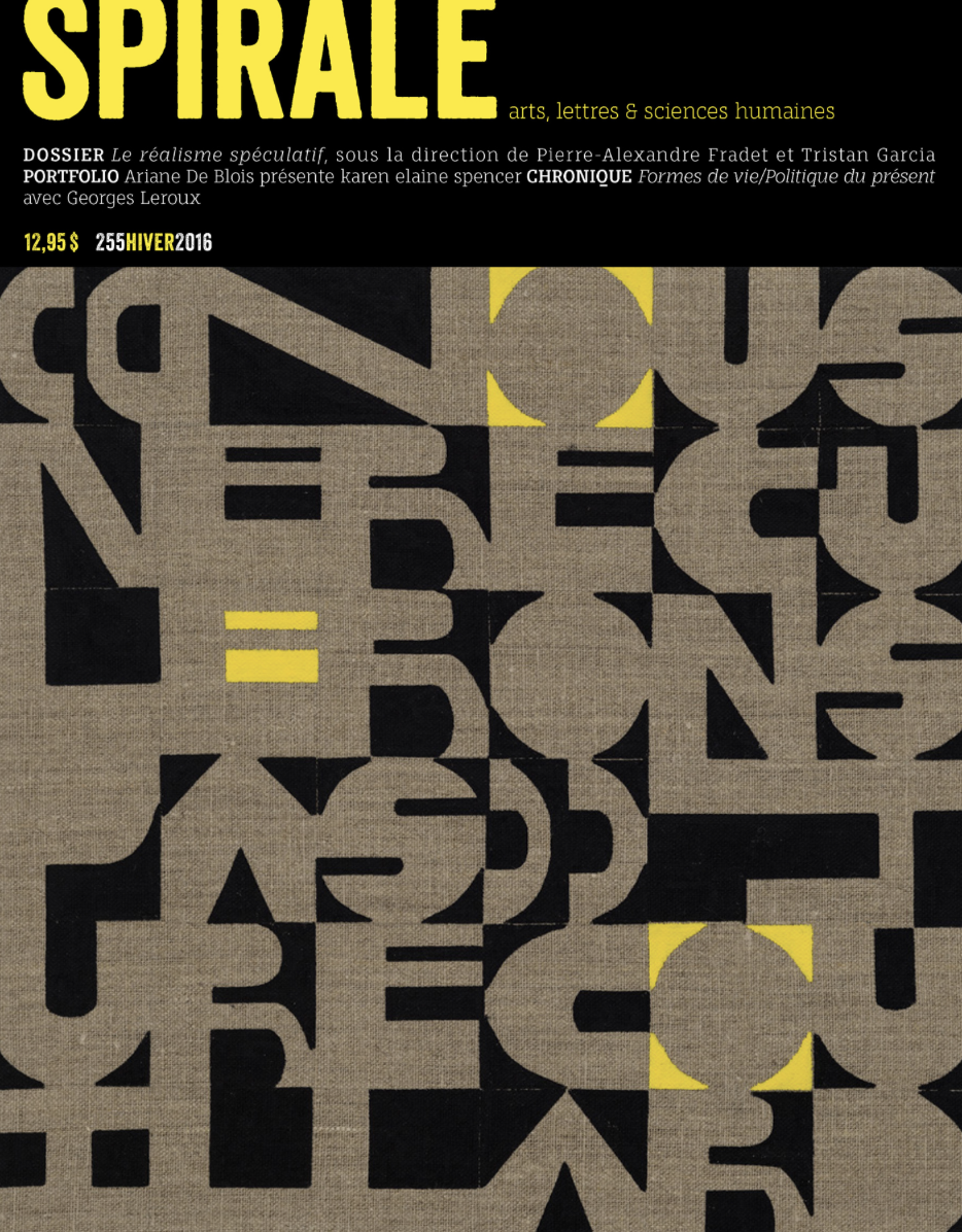 255 / Le réalisme spéculatif