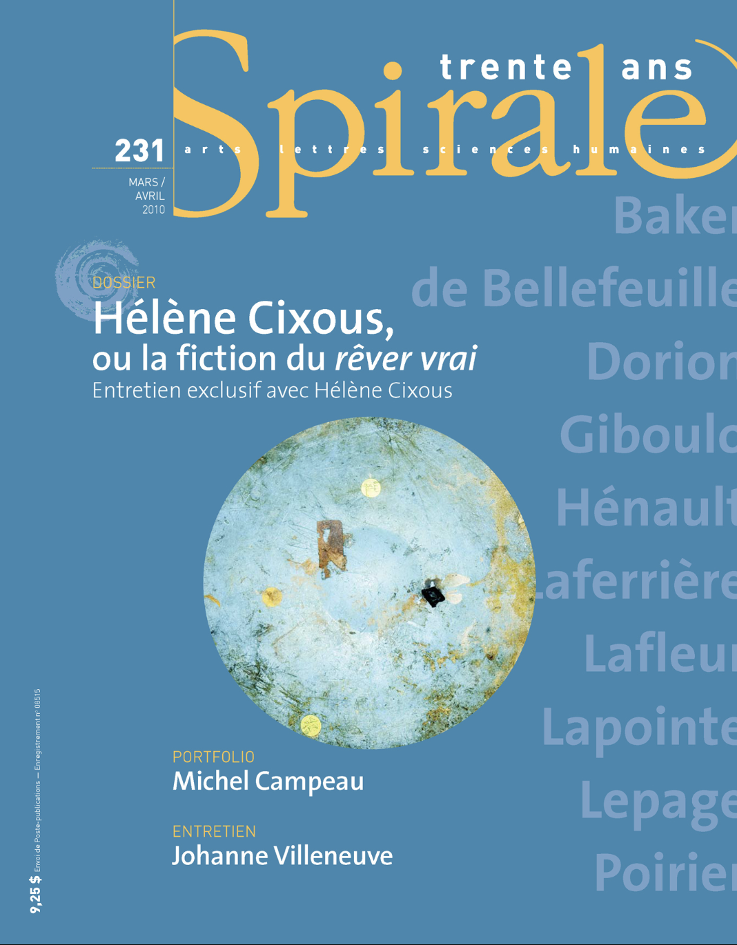 231 / Hélène Cixous, ou la fiction du rêver vrai