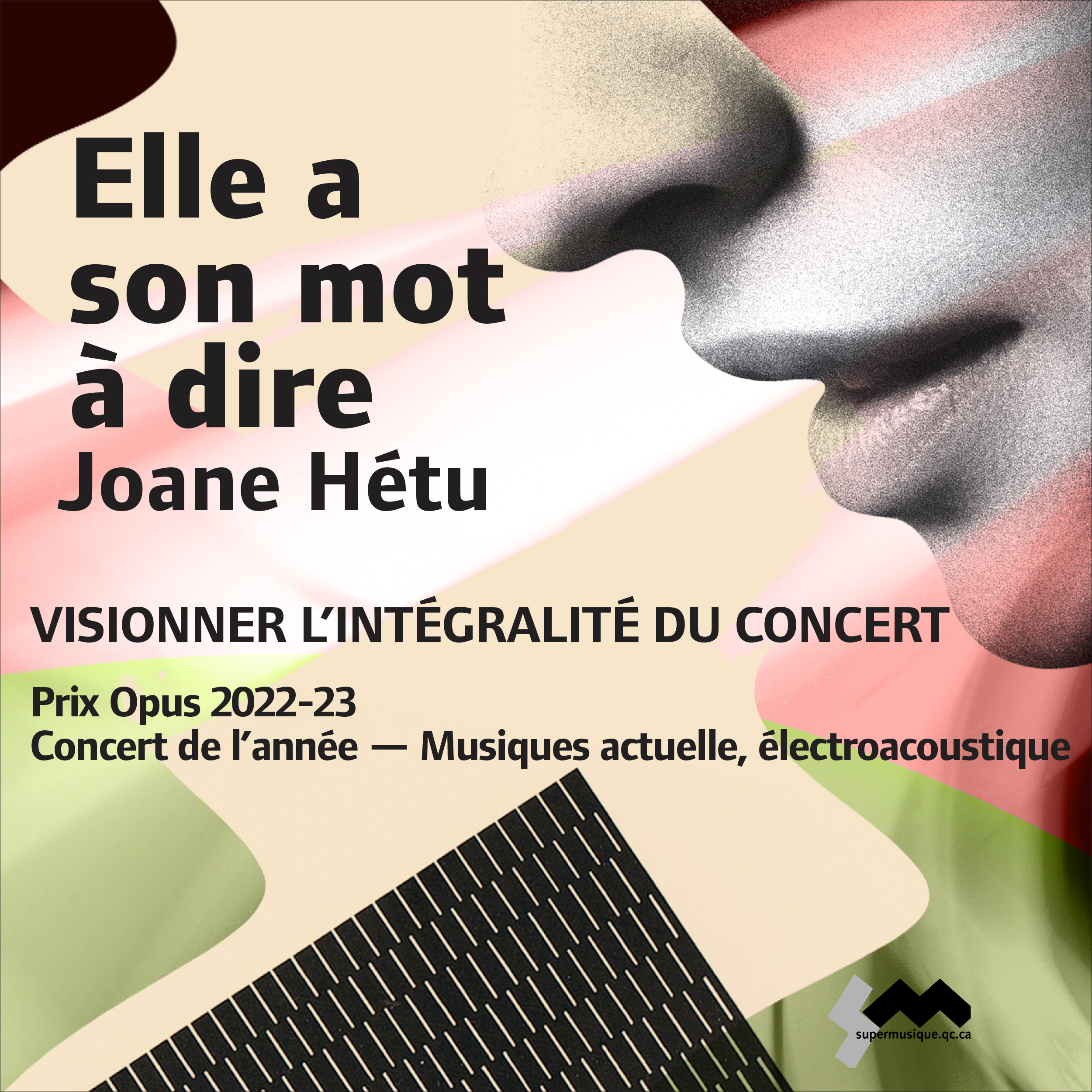 Elle a son mot à dire