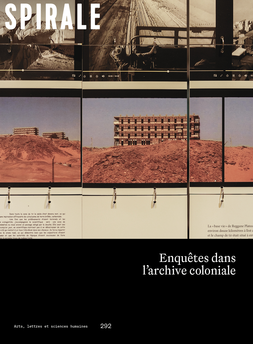 292 / ENQU&Ecirc;TES DANS L&rsquo;ARCHIVE COLONIALE